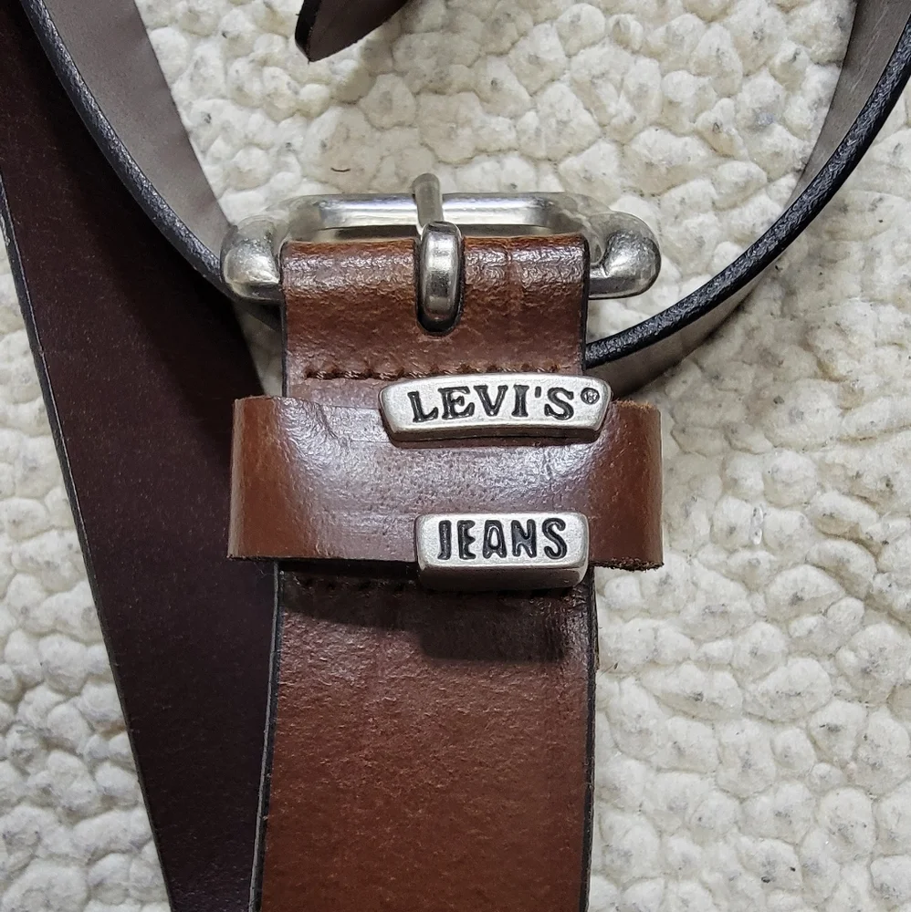 Levis Jean Brown‎ Leather Belt
